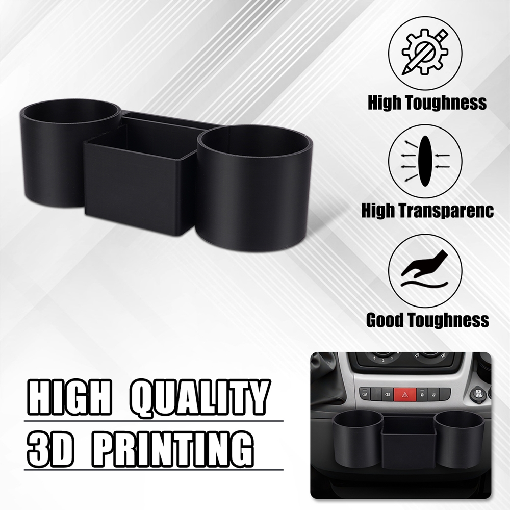 3D Printing Holder - Podwójny uchwyt na kubek na konsolę