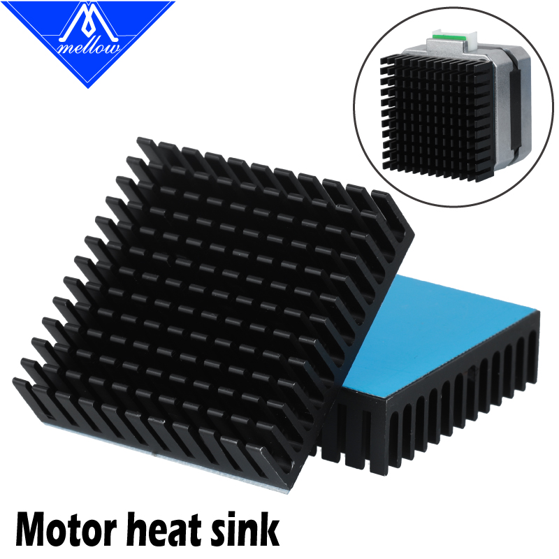 3D Printing Aluminium - Mellow drukarka 3D aluminiowy radiator silnika