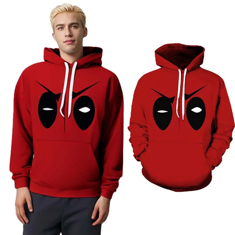 3D Printing Xmas - Bluzy Deadpool na Halloween dla mężczyzn