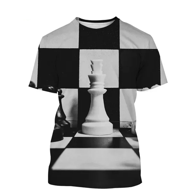 3D Printing Chess - Koszulka szachowa drukowanie 3D projekt moda