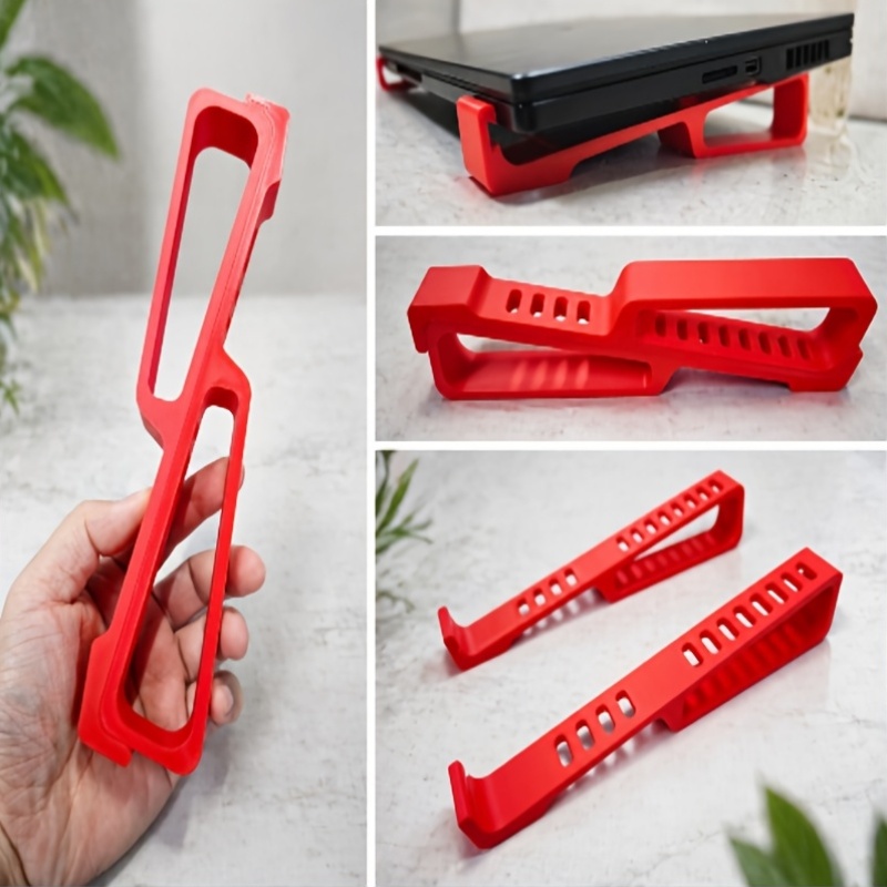 3D Printing Laptop Stand - Przenośny, drukowany w 3D, wentylowany stojak