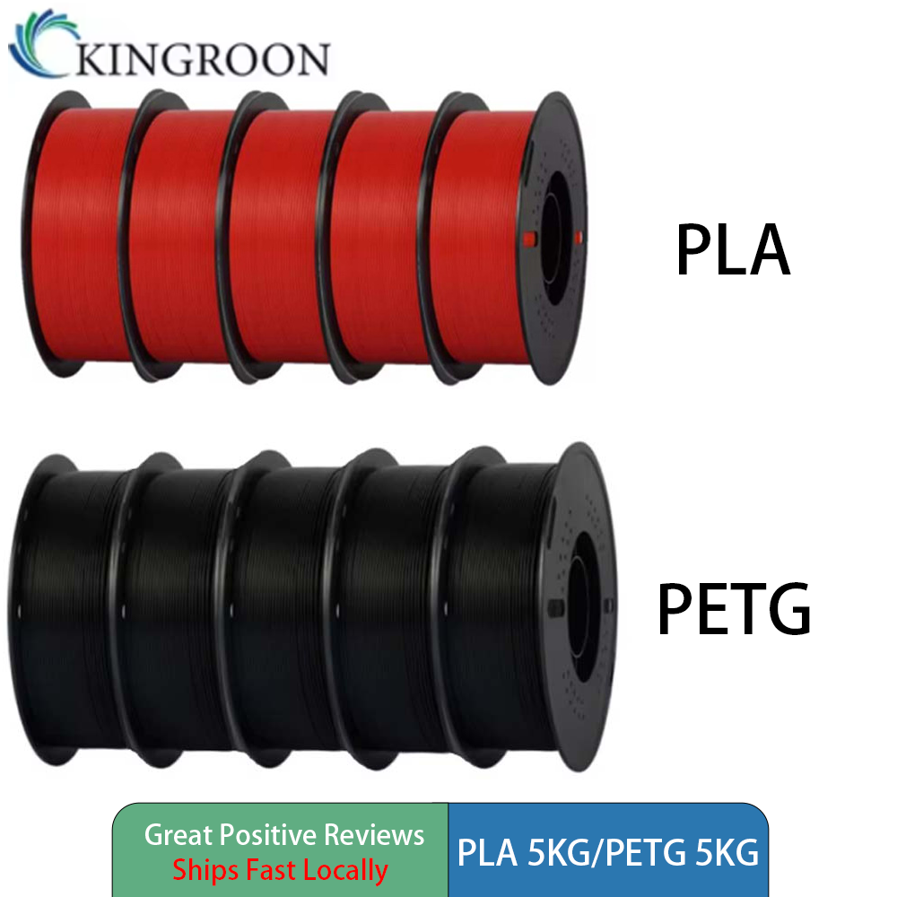 3D Printing Fdm - KINGROON PETG/PLA 10KG Zestaw Filamentu do
