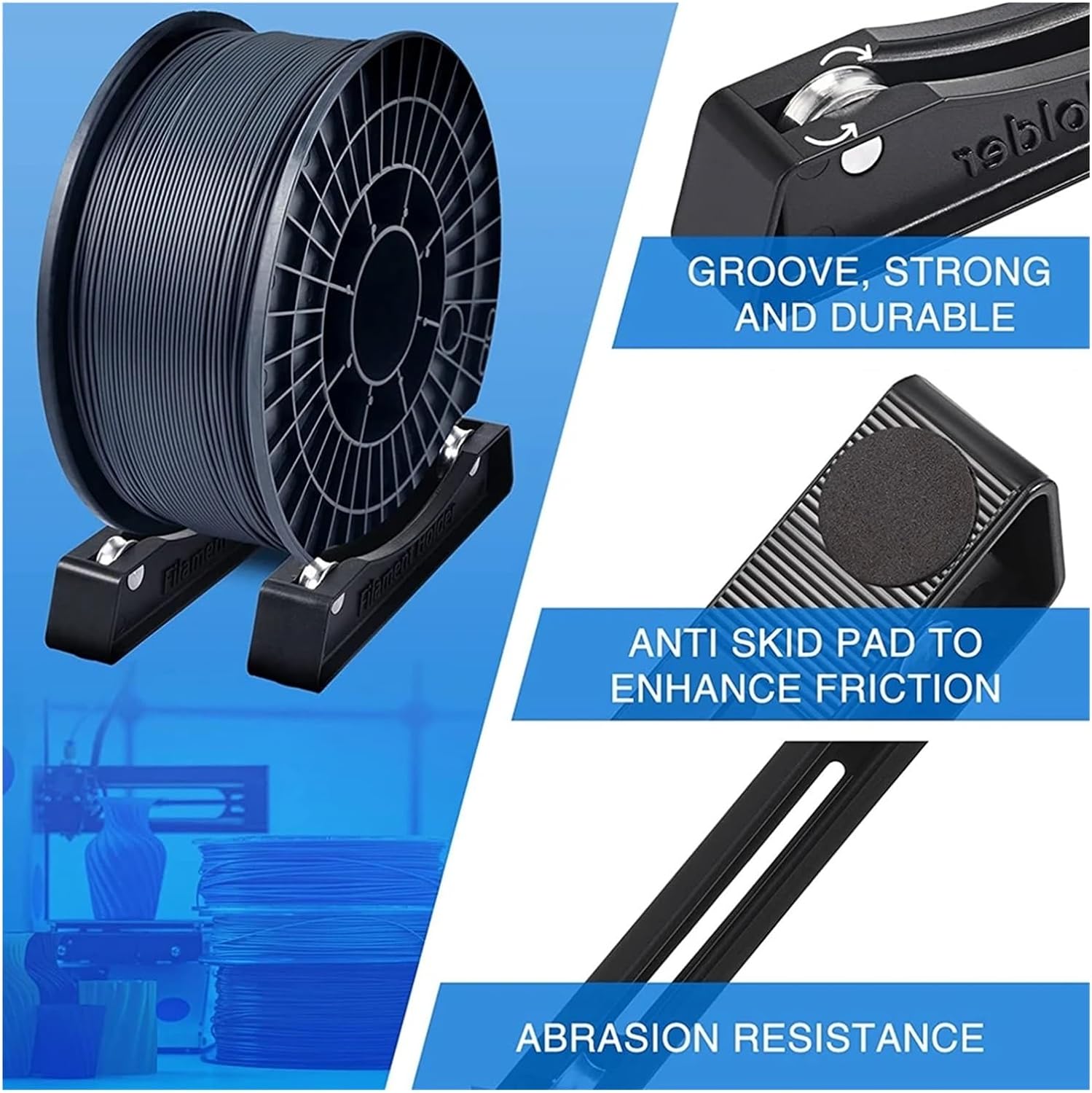 Abs Filament Spool - Uchwyt na szpulę filamentu 1KG z