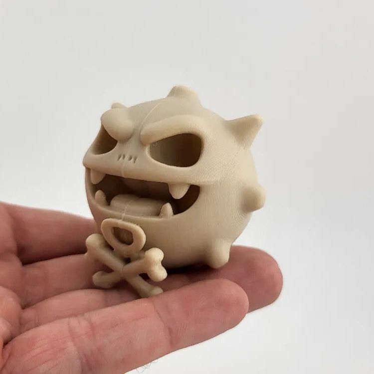 3D Printing Model Free - Figurka Pokémon z odciskami kości, model