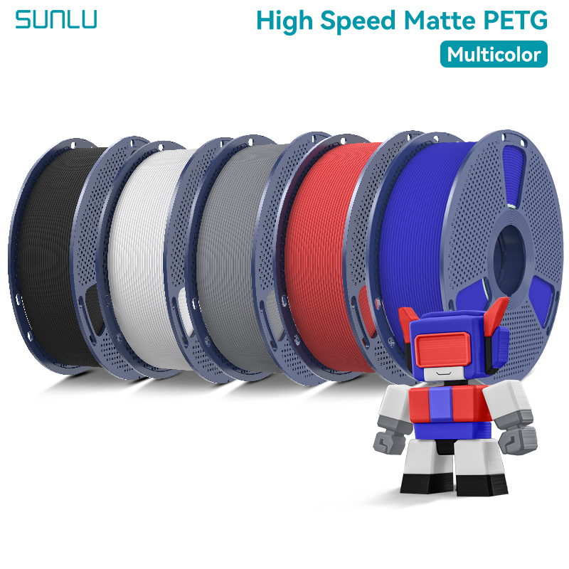 3D Printing Fdm - SUNLU 5KG Matowy PETG Filament do