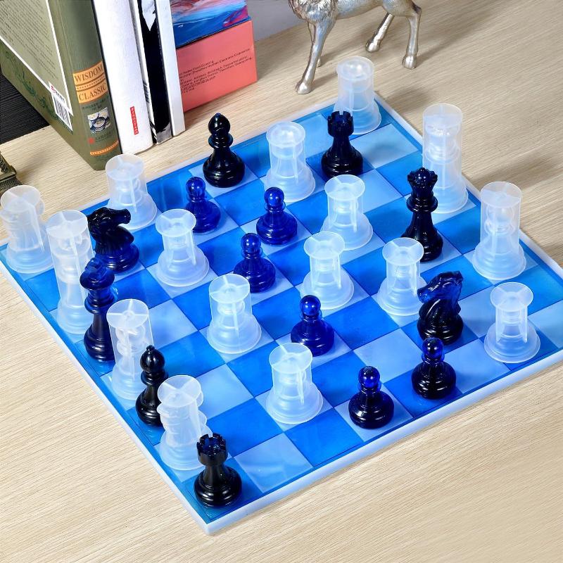 Forma do szachów z żywicy z sz – 3D Printing Chess recenzja i cena