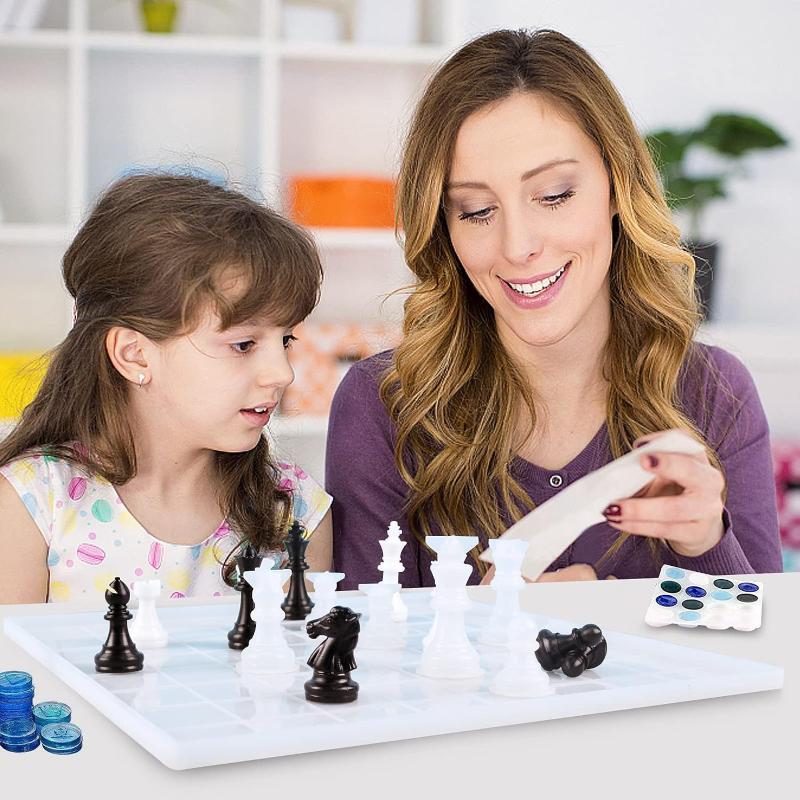 Forma do szachów z żywicy z sz – 3D Printing Chess recenzja i cena