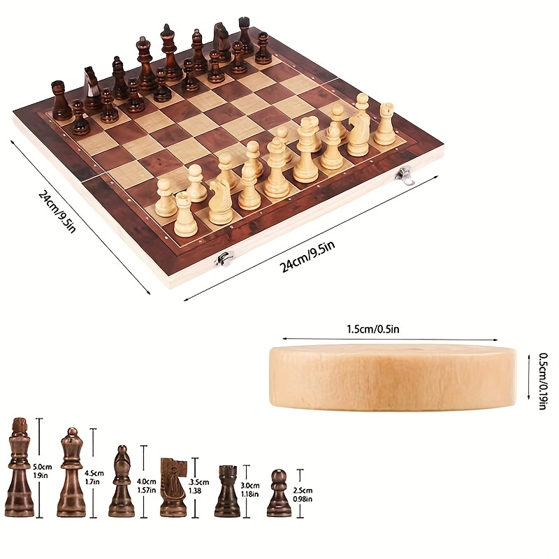 Szachownica 3 w 1, składana dr – 3D Printing Chess recenzja i cena
