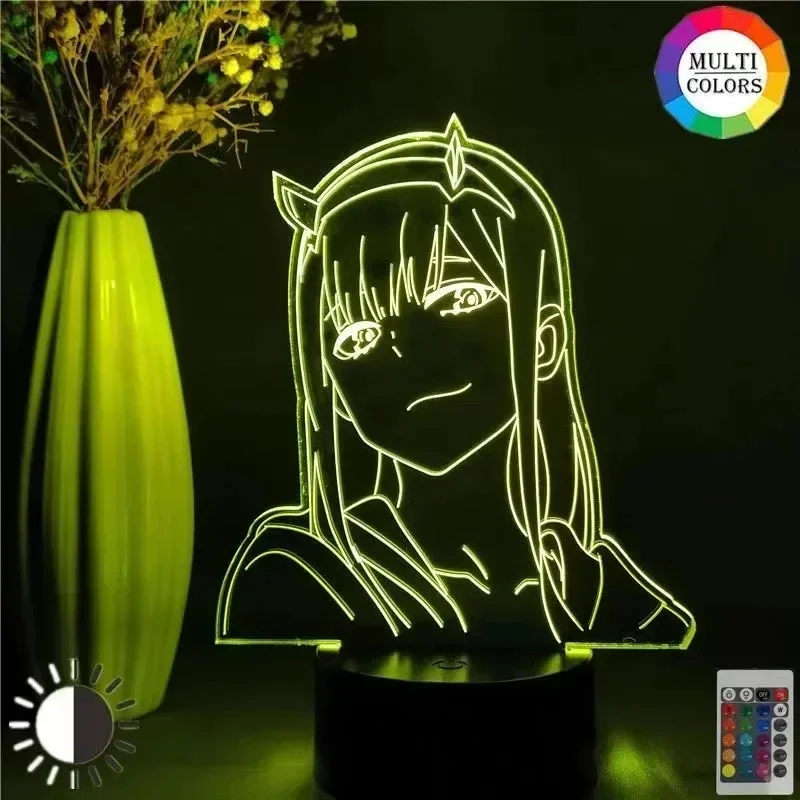 Zero Two Anime Night Light Act – 3D Printing Lamp recenzja i cena