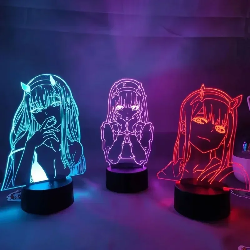 Zero Two Anime Night Light Act – 3D Printing Lamp recenzja i cena