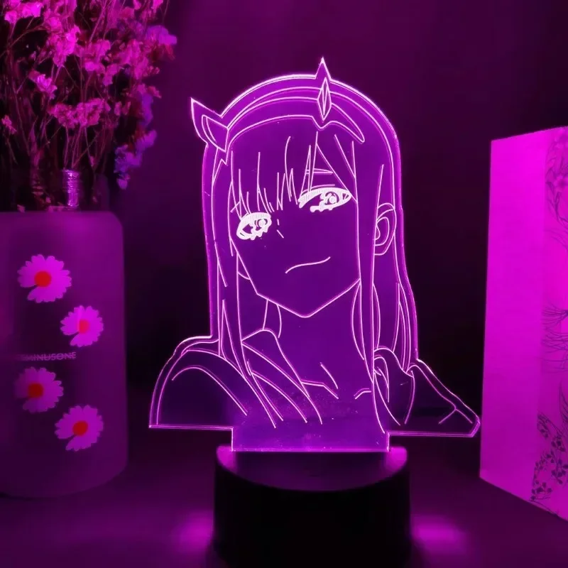 Zero Two Anime Night Light Act – 3D Printing Lamp recenzja i cena