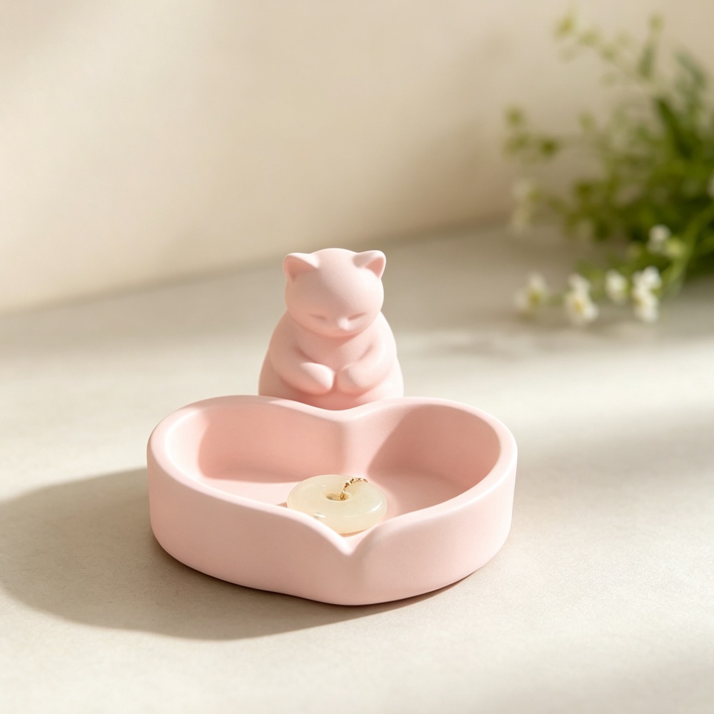 Drukowana w 3D różowa miseczka – 3D Printing Ring Holder recenzja i cena