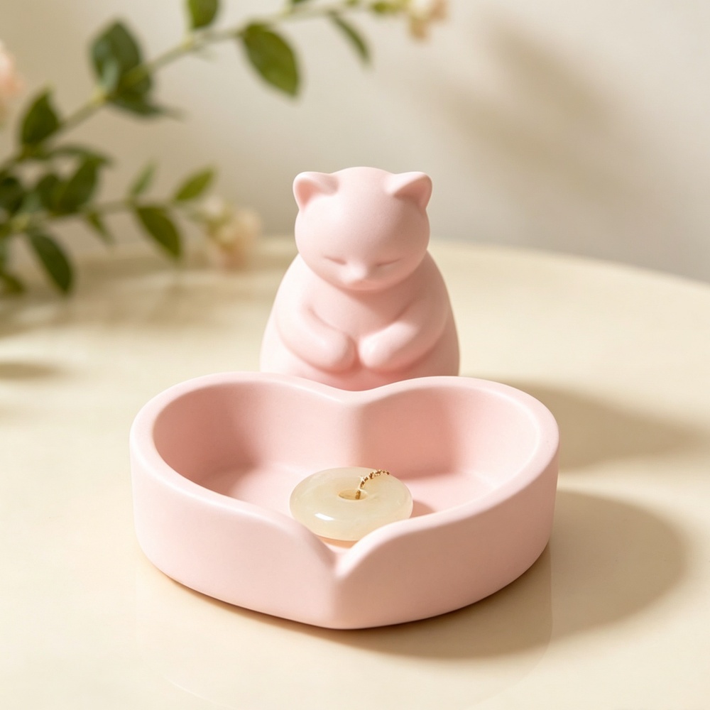 Drukowana w 3D różowa miseczka – 3D Printing Ring Holder recenzja i cena