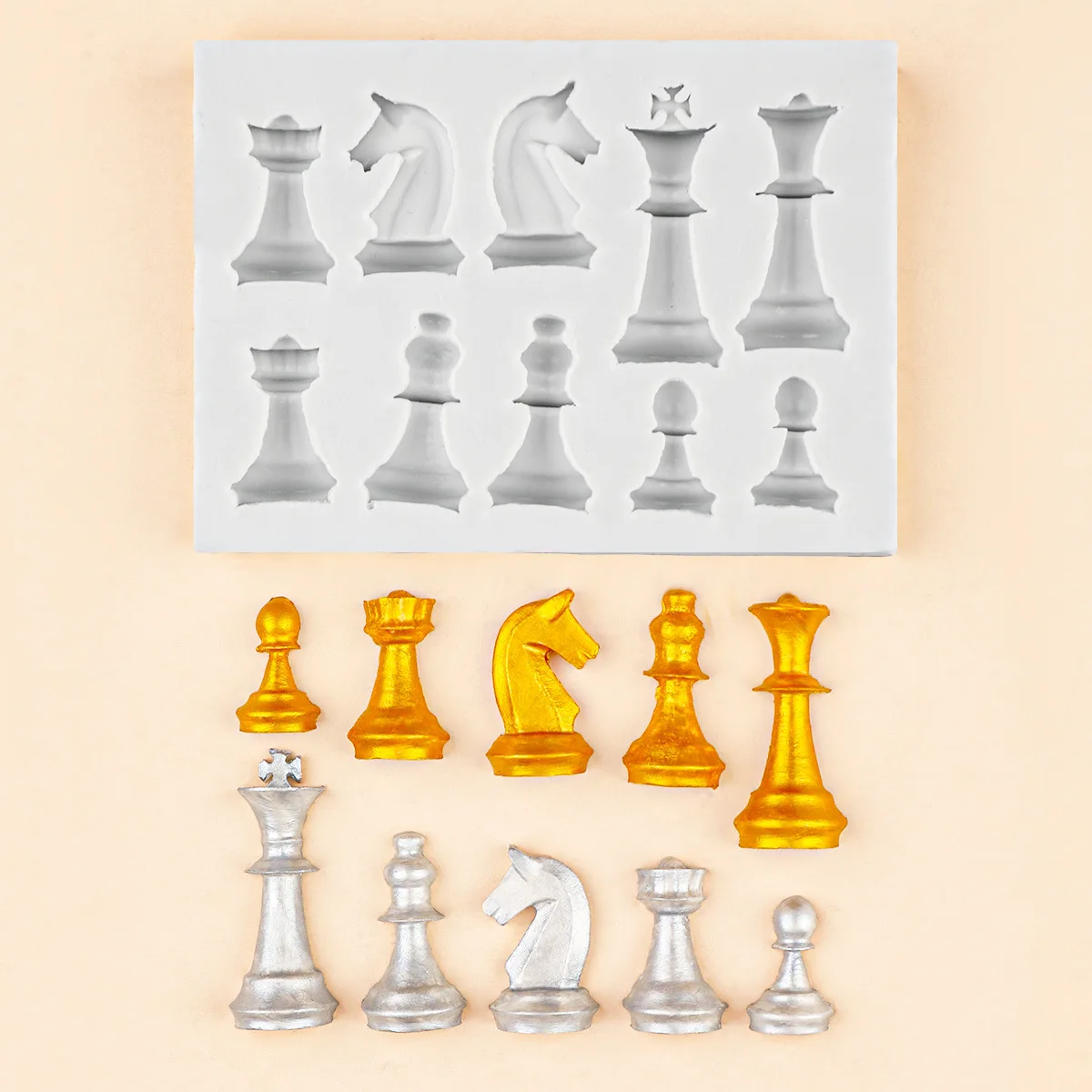 Forma silikonowa 3D do szachów – 3D Printing Chess recenzja i cena