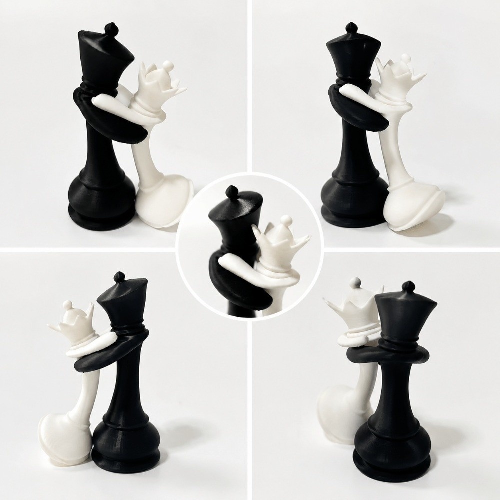 Drukowane w 3D figurki szachow – 3D Printing Chess recenzja i cena