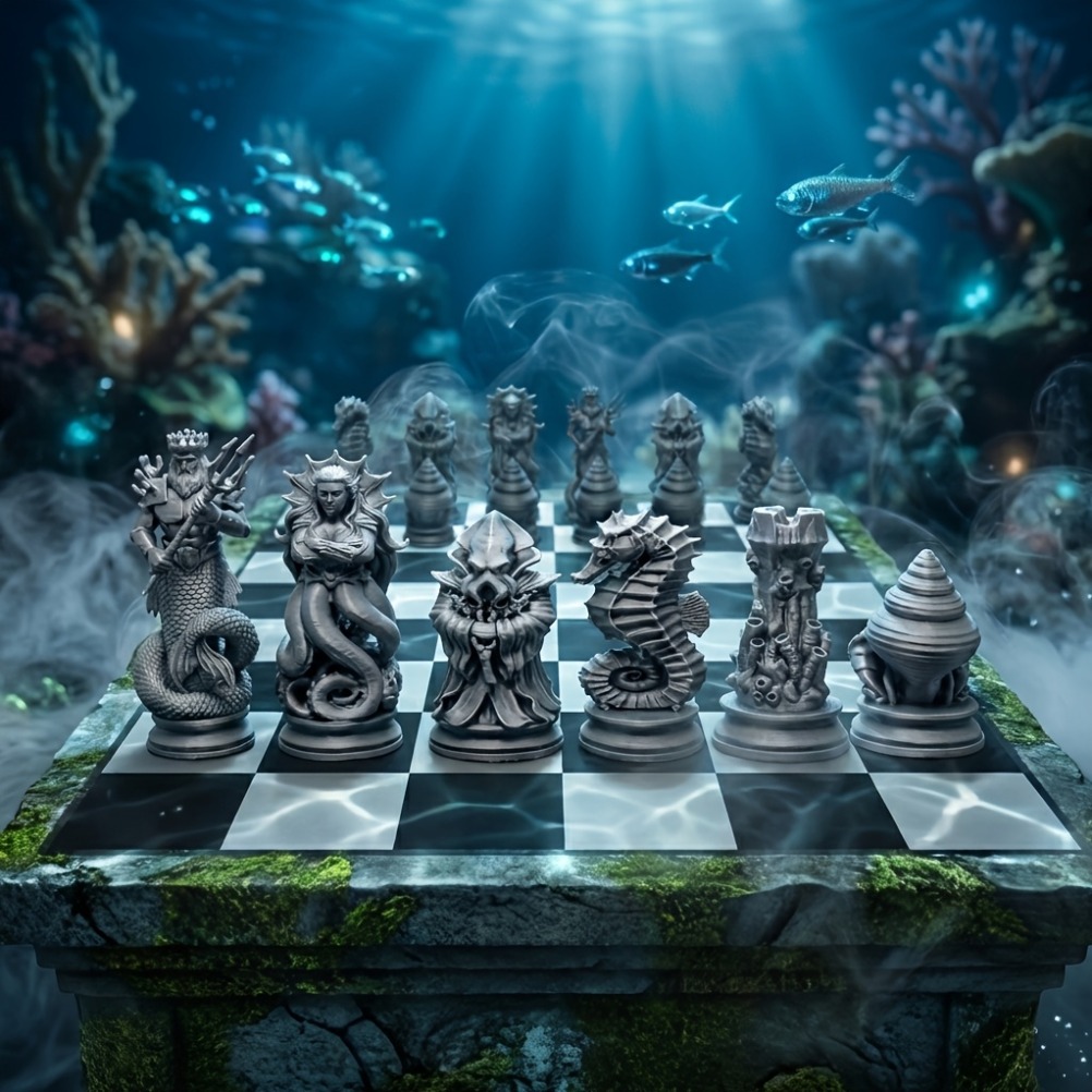 16 SZT. Figurki do szachów z m – 3D Printing Chess recenzja i cena