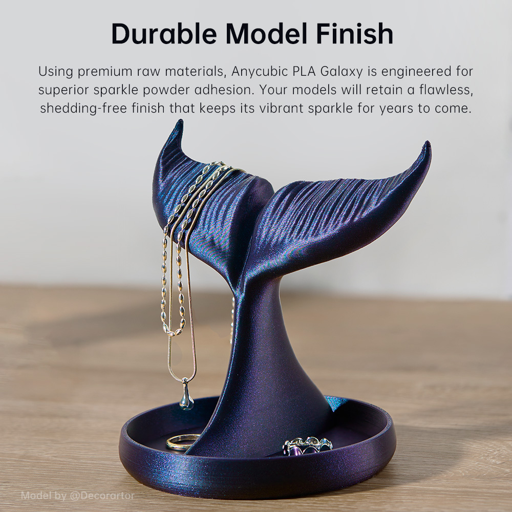 Filament ANYCUBIC PLA Galaxy z – 3D Printing Fdm recenzja i cena