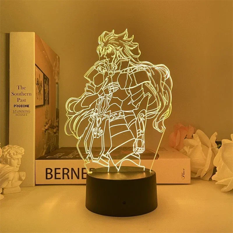 Hot Saint Seiya 3D LED Night L – 3D Printing Lamp recenzja i cena