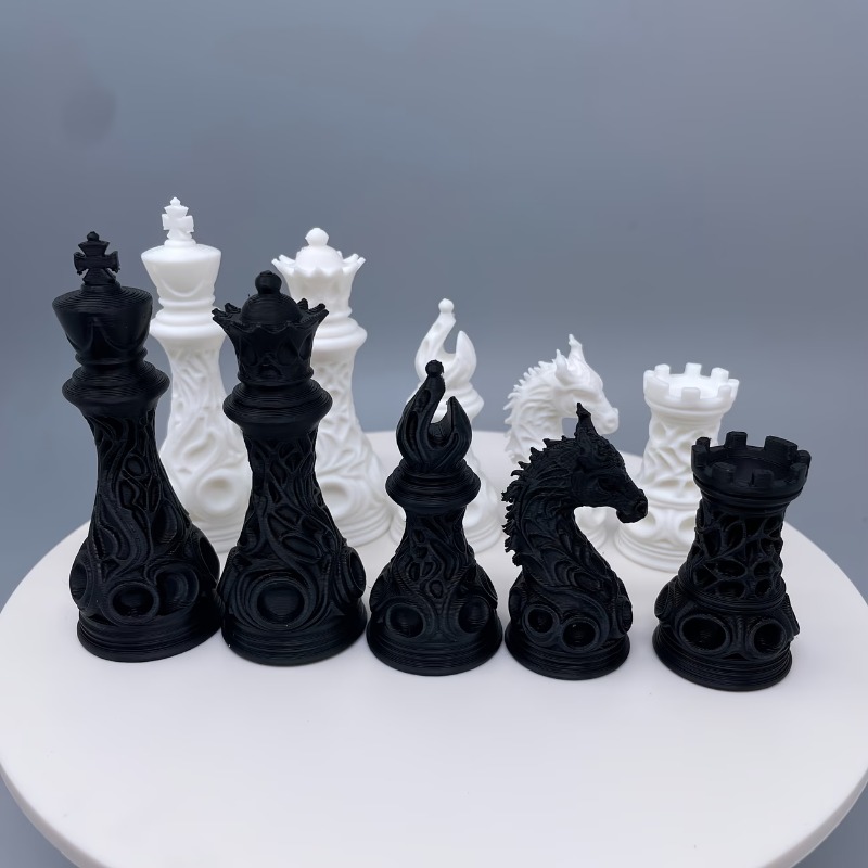 32-elementowy zestaw szachowy  – 3D Printing Chess recenzja i cena