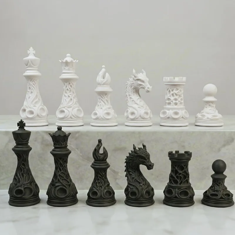 32-elementowy zestaw szachowy  – 3D Printing Chess recenzja i cena