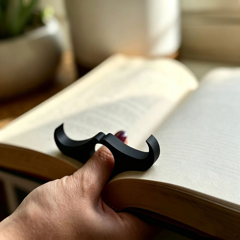 Pierścień na kciuk do czytania – 3D Printing Ring Holder recenzja i cena