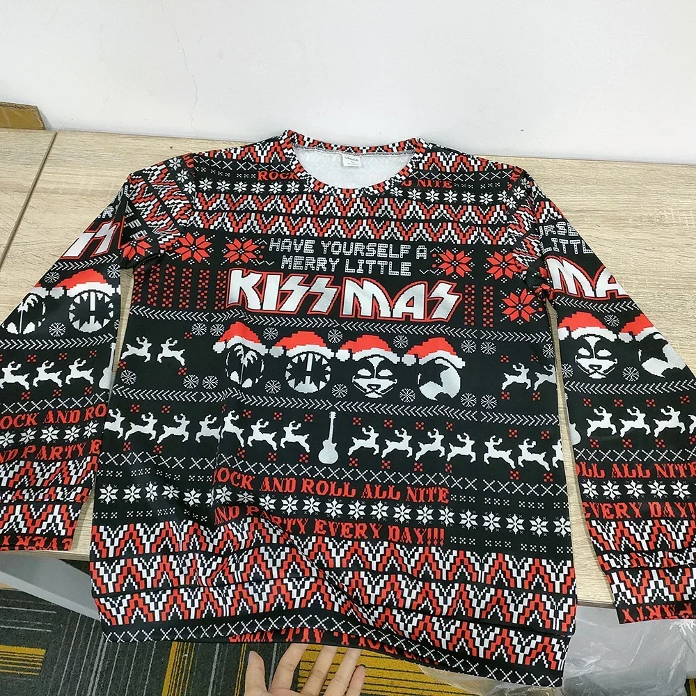 HX Funny Piggy świąteczne bluz – 3D Printing Xmas recenzja i cena