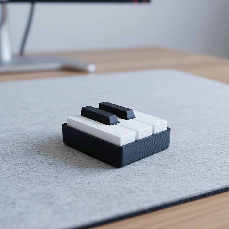 Klawiatura fortepianowa 3D z P – 3D Printing Model Free recenzja i cena