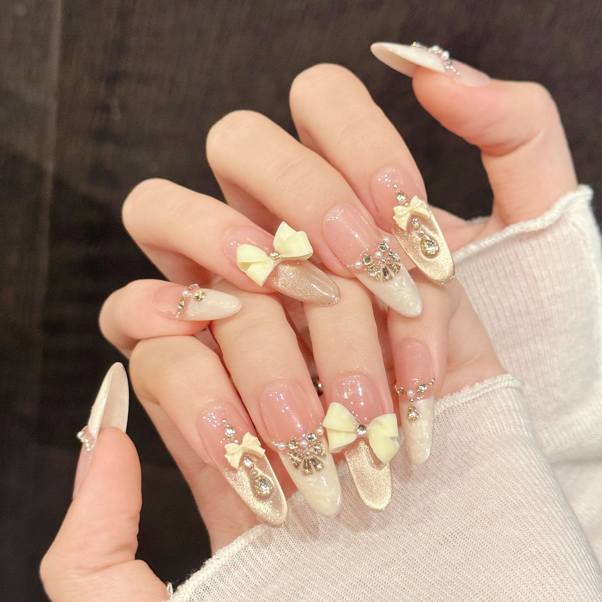 10 szt. Ręcznie Robione Paznok – 3D Printing Nails recenzja i cena