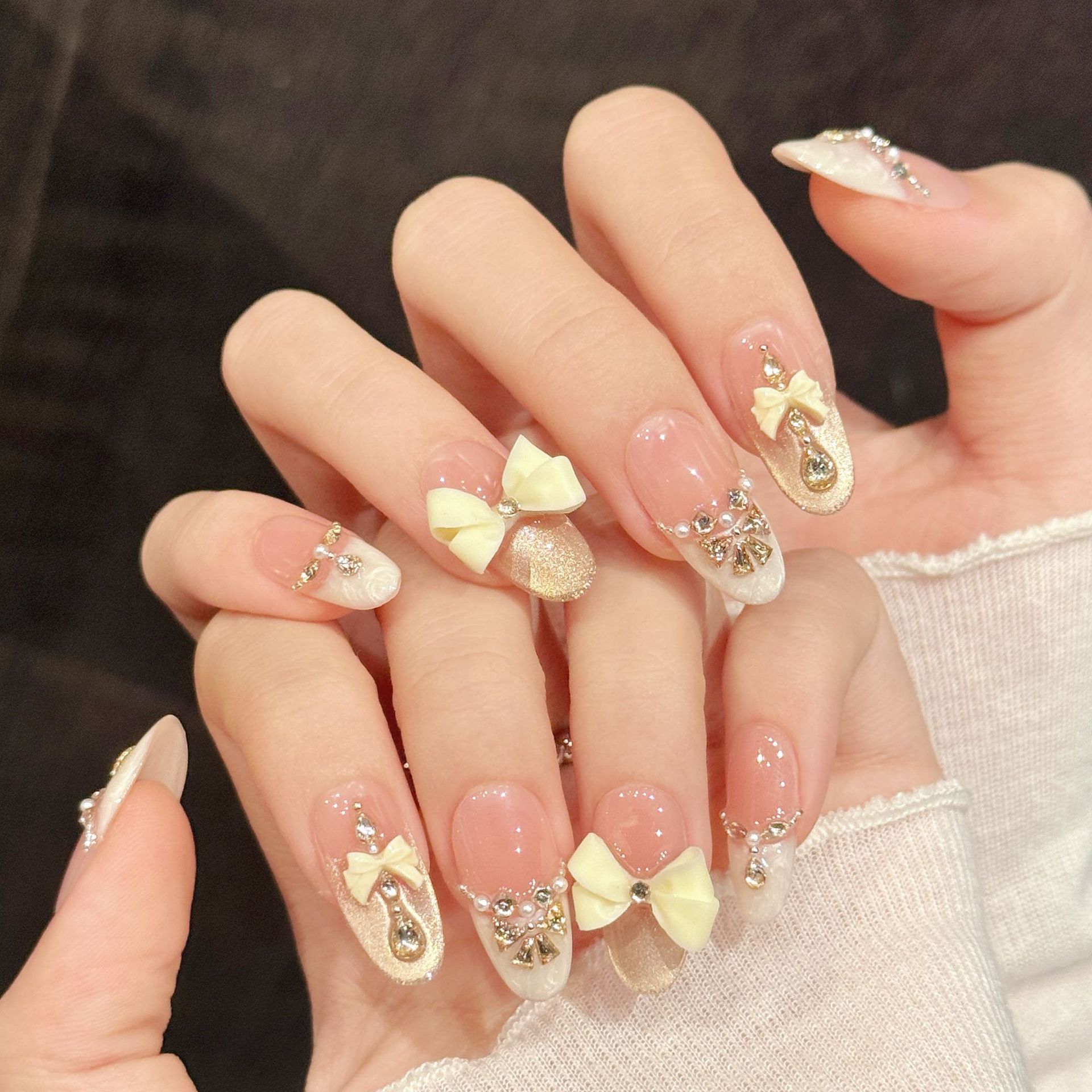 10 szt. Ręcznie Robione Paznok – 3D Printing Nails recenzja i cena