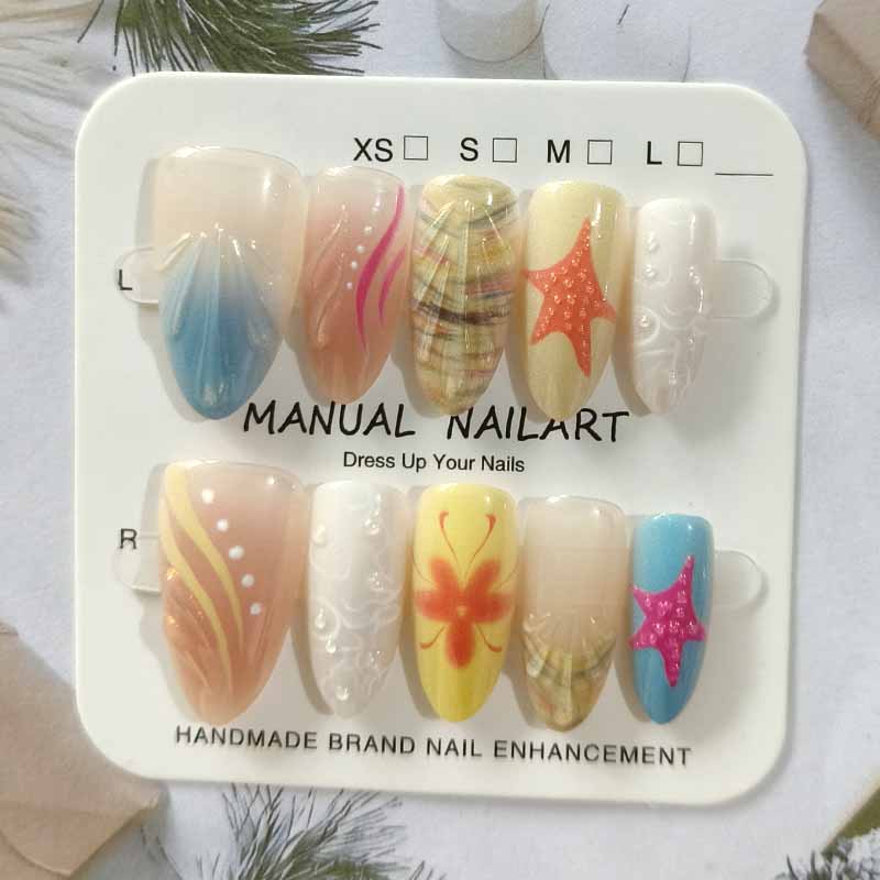 10 szt. Błyszczące paznokcie s – 3D Printing Nails recenzja i cena