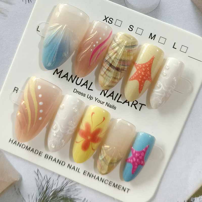 10 szt. Błyszczące paznokcie s – 3D Printing Nails recenzja i cena