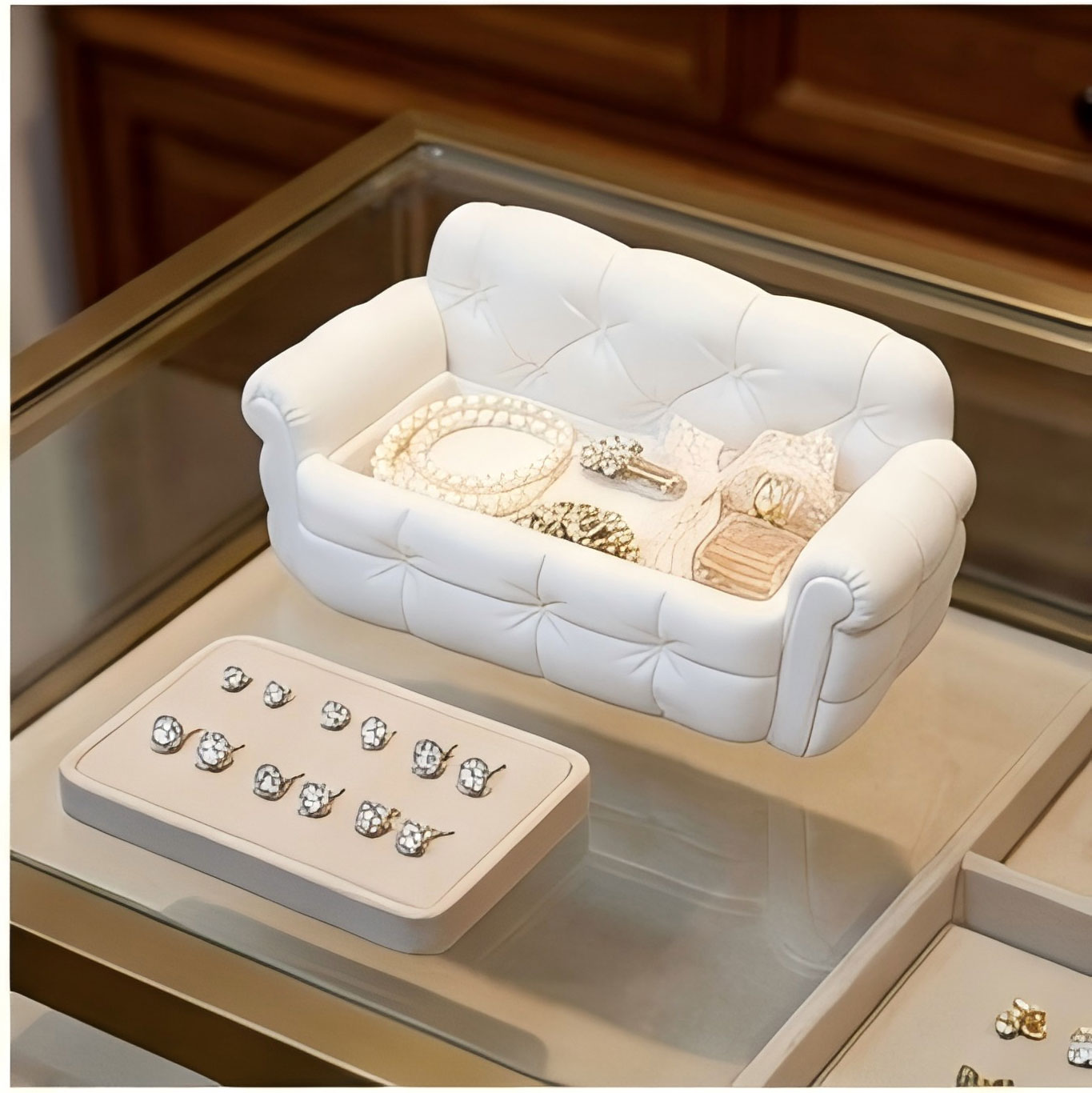 Mini Sofa Taca na Biżuterię Dr – 3D Printing Ring Holder recenzja i cena