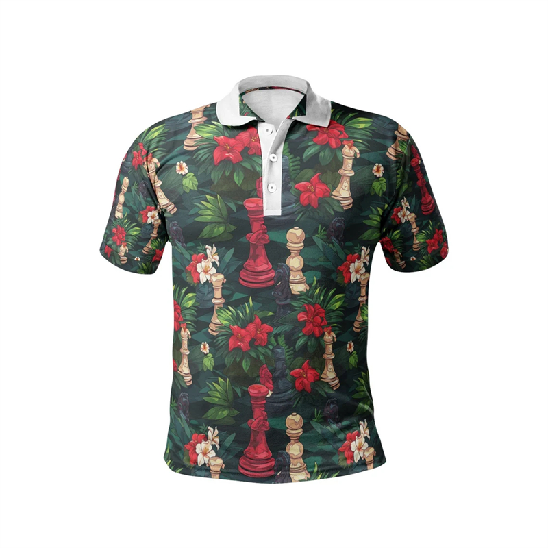 Chess King 3D Print Polo Shirt – 3D Printing Chess recenzja i cena