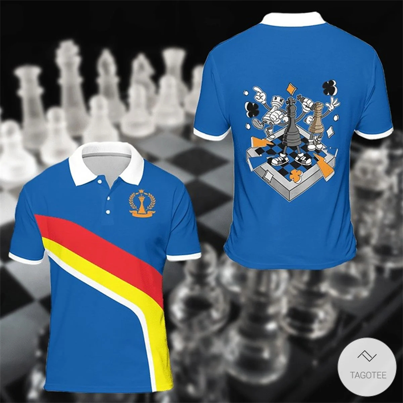 Chess King 3D Print Polo Shirt – 3D Printing Chess recenzja i cena