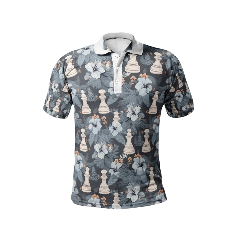Chess King 3D Print Polo Shirt – 3D Printing Chess recenzja i cena