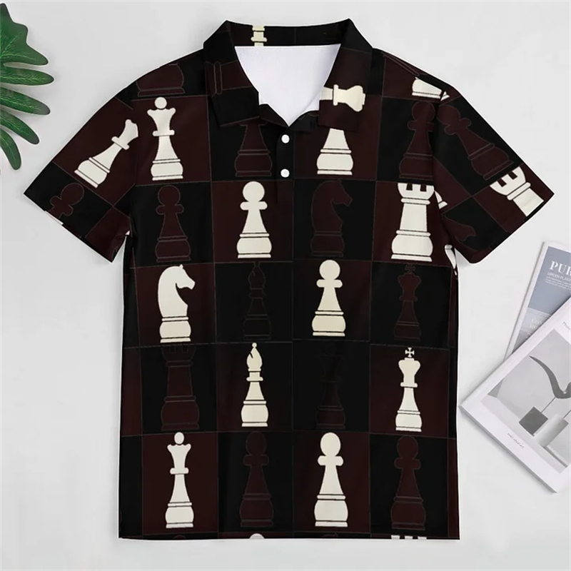 Chess King 3D Print Polo Shirt – 3D Printing Chess recenzja i cena