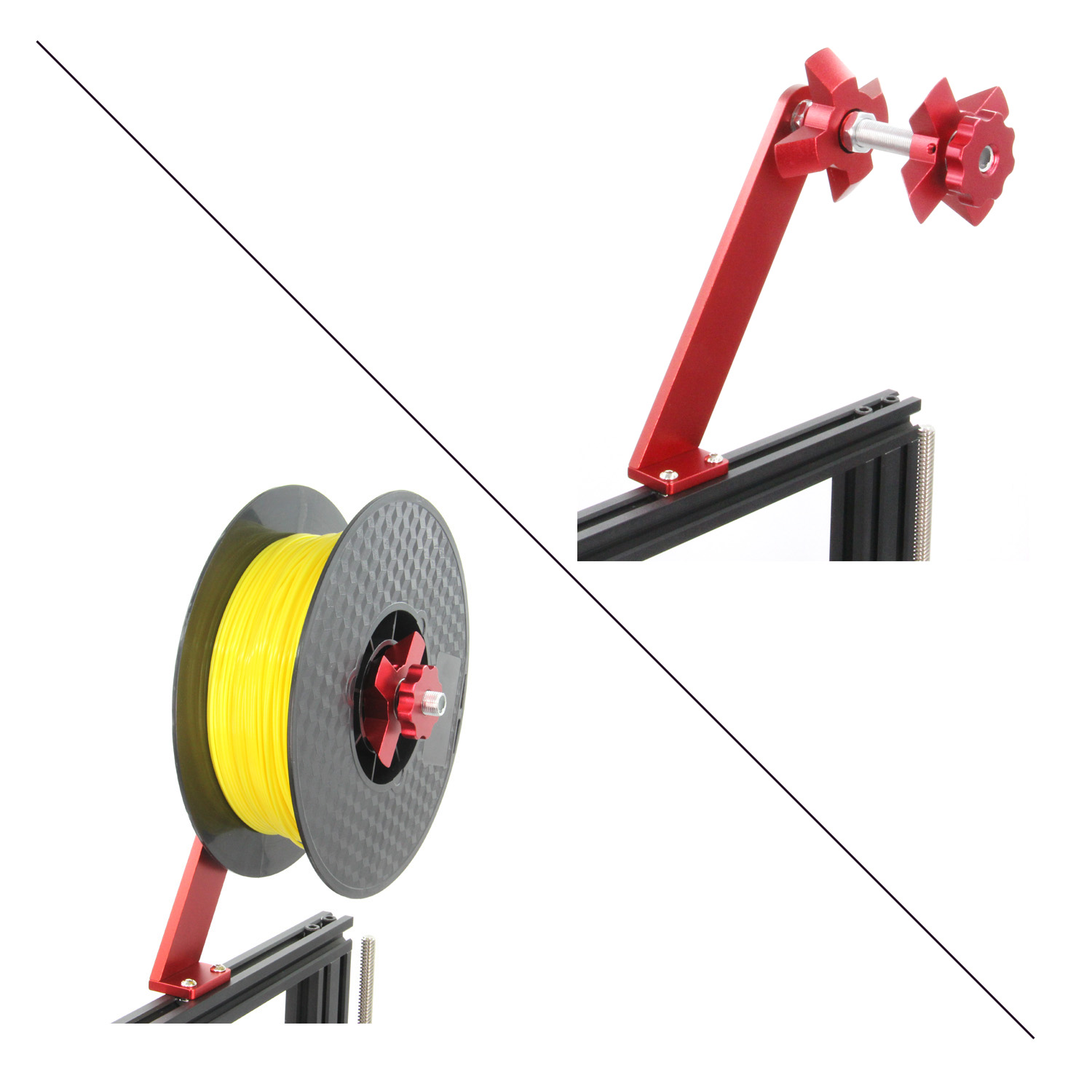 Uchwyt do drukarki 3D obrót sz – Abs Filament Spool recenzja i cena