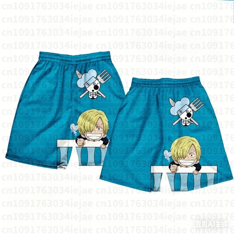 Szorty One Piece z nadrukiem 3 – 3D Printing One Piece recenzja i cena