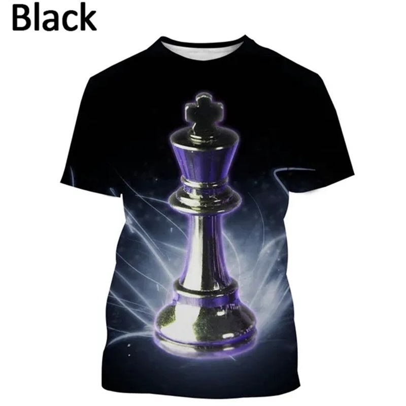 Najnowsza gra w szachy T-Shirt – 3D Printing Chess recenzja i cena