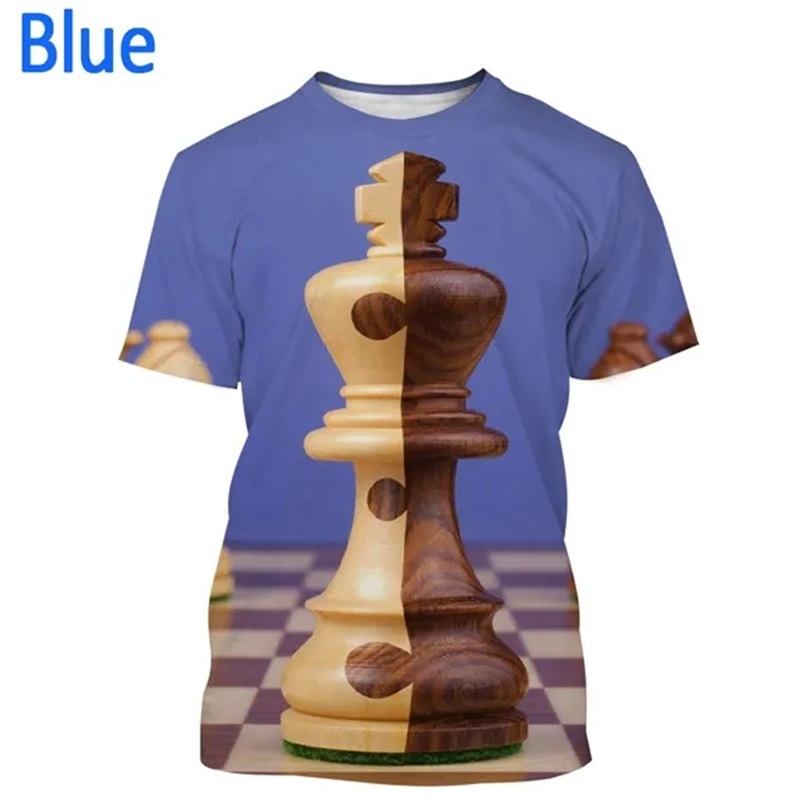 Najnowsza gra w szachy T-Shirt – 3D Printing Chess recenzja i cena