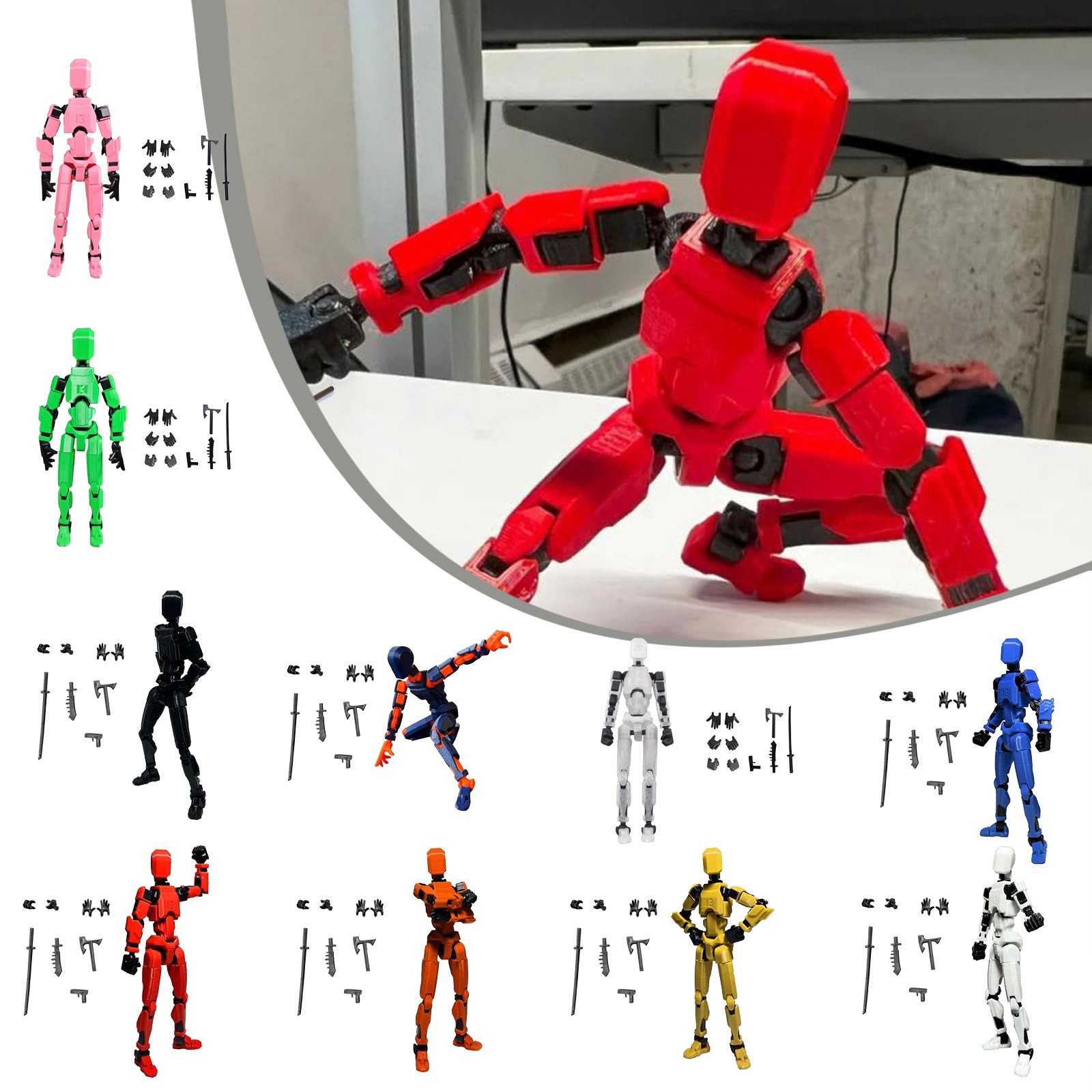 Titan 13 With Wings Figure Toy – 3D Printing Aluminium recenzja i cena