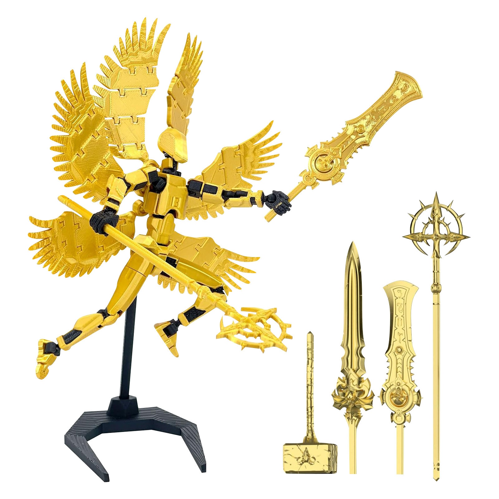 Titan 13 With Wings Figure Toy – 3D Printing Aluminium recenzja i cena