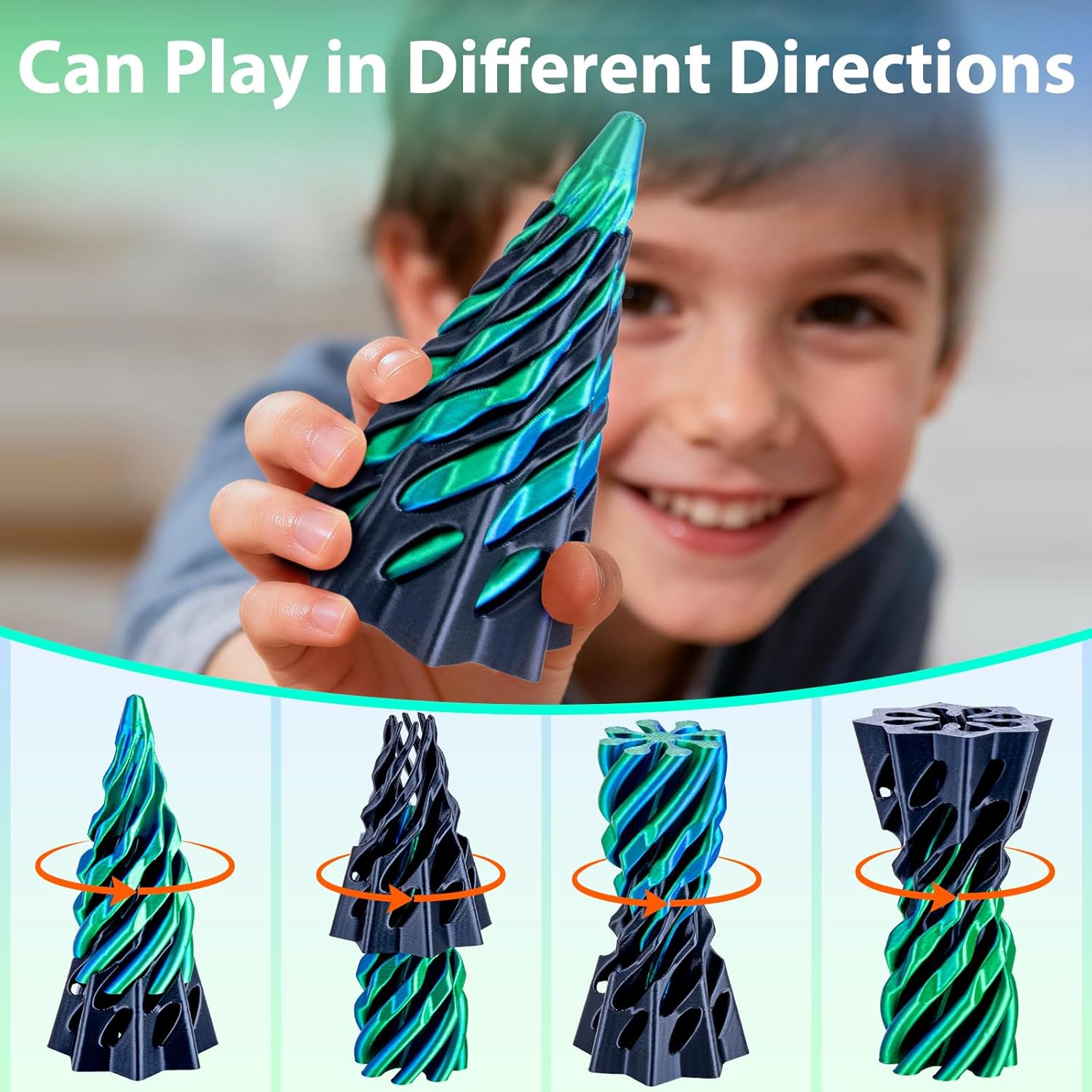 4 sztuki Drukowane 3D Niemożli – 3D Printing Table recenzja i cena