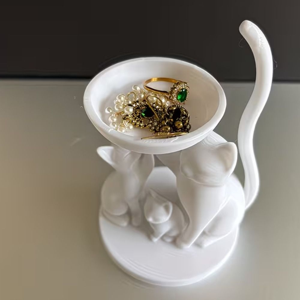 Taca na biżuterię w kształcie  – 3D Printing Ring Holder recenzja i cena