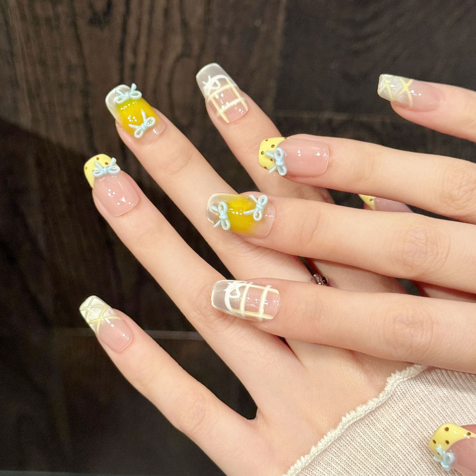 10 szt. Ręcznie Robione Kawaii – 3D Printing Nails recenzja i cena