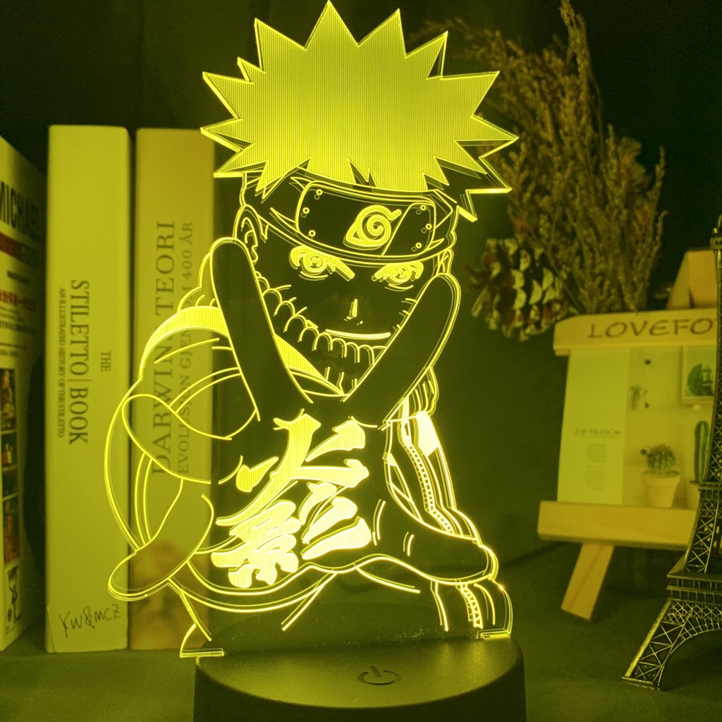 Anime Naruto Uzumaki LED Lampk – 3D Printing Lamp recenzja i cena