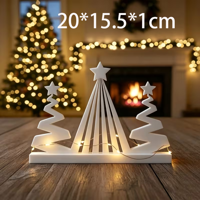 Nowoczesna ażurowa figurka cho – 3D Printing Xmas recenzja i cena
