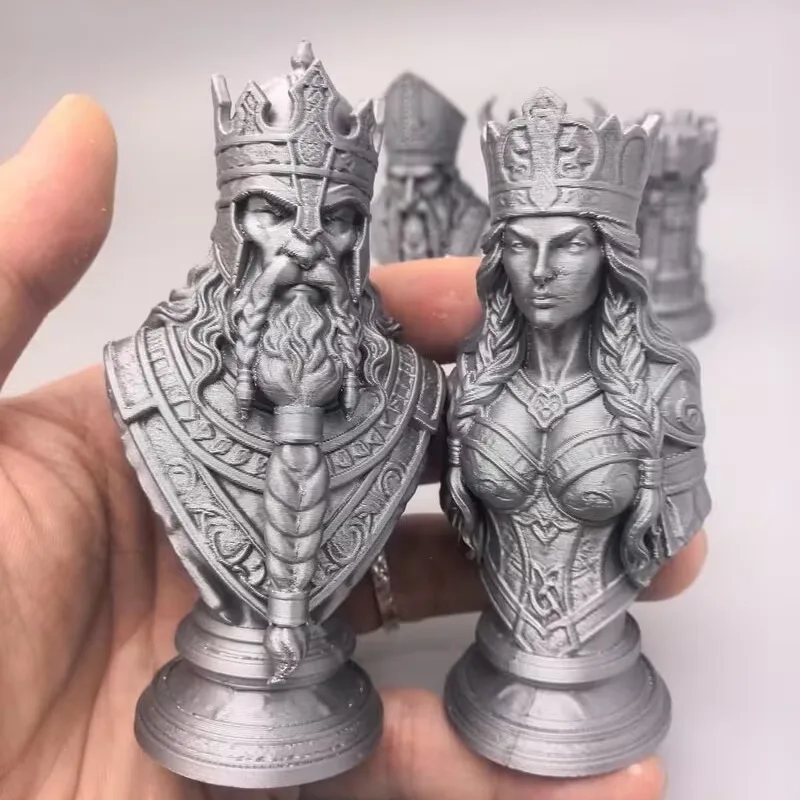 Figurki szachowe 3D o wysokośc – 3D Printing Chess recenzja i cena