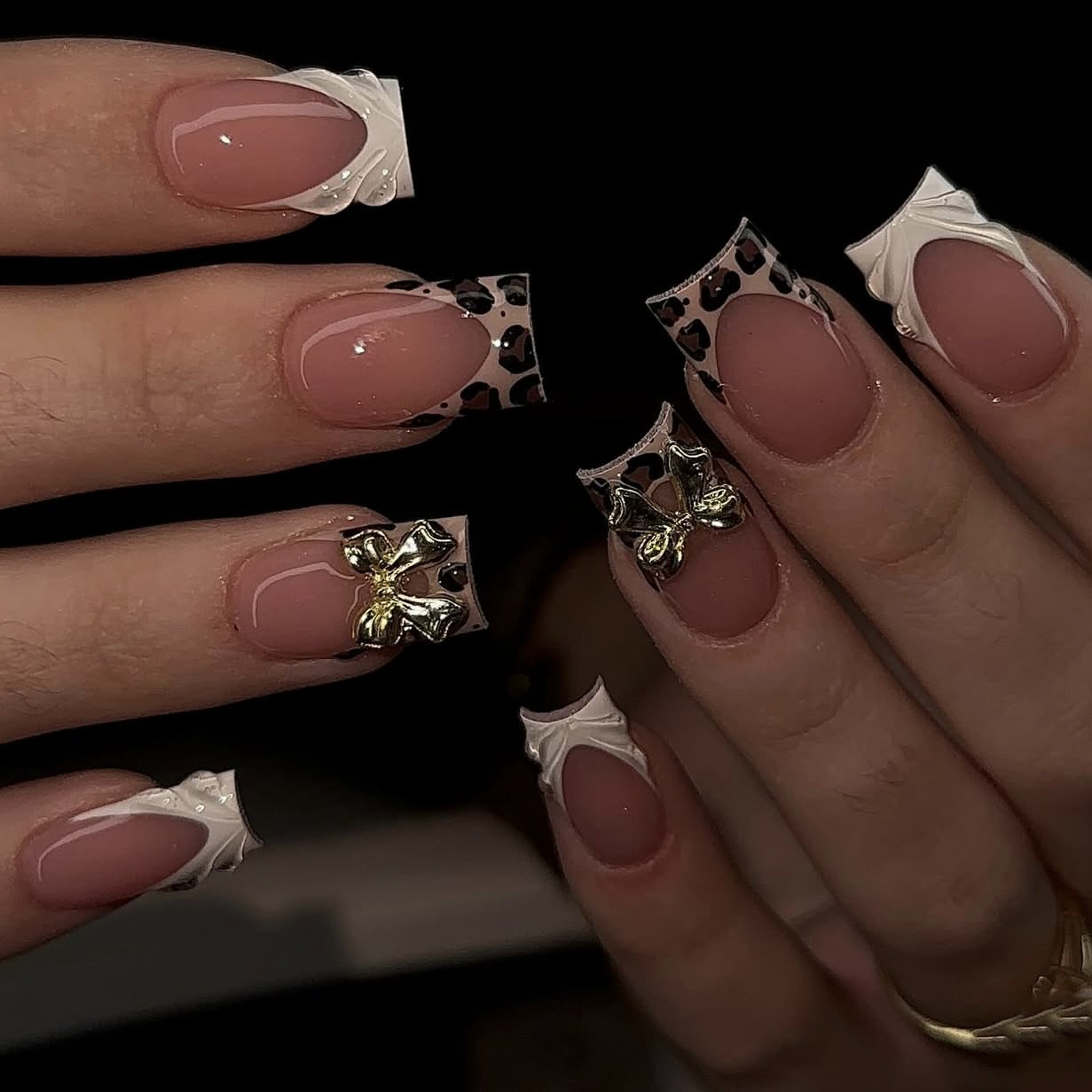 Krótkie kwadratowe sztuczne pa – 3D Printing Nails recenzja i cena