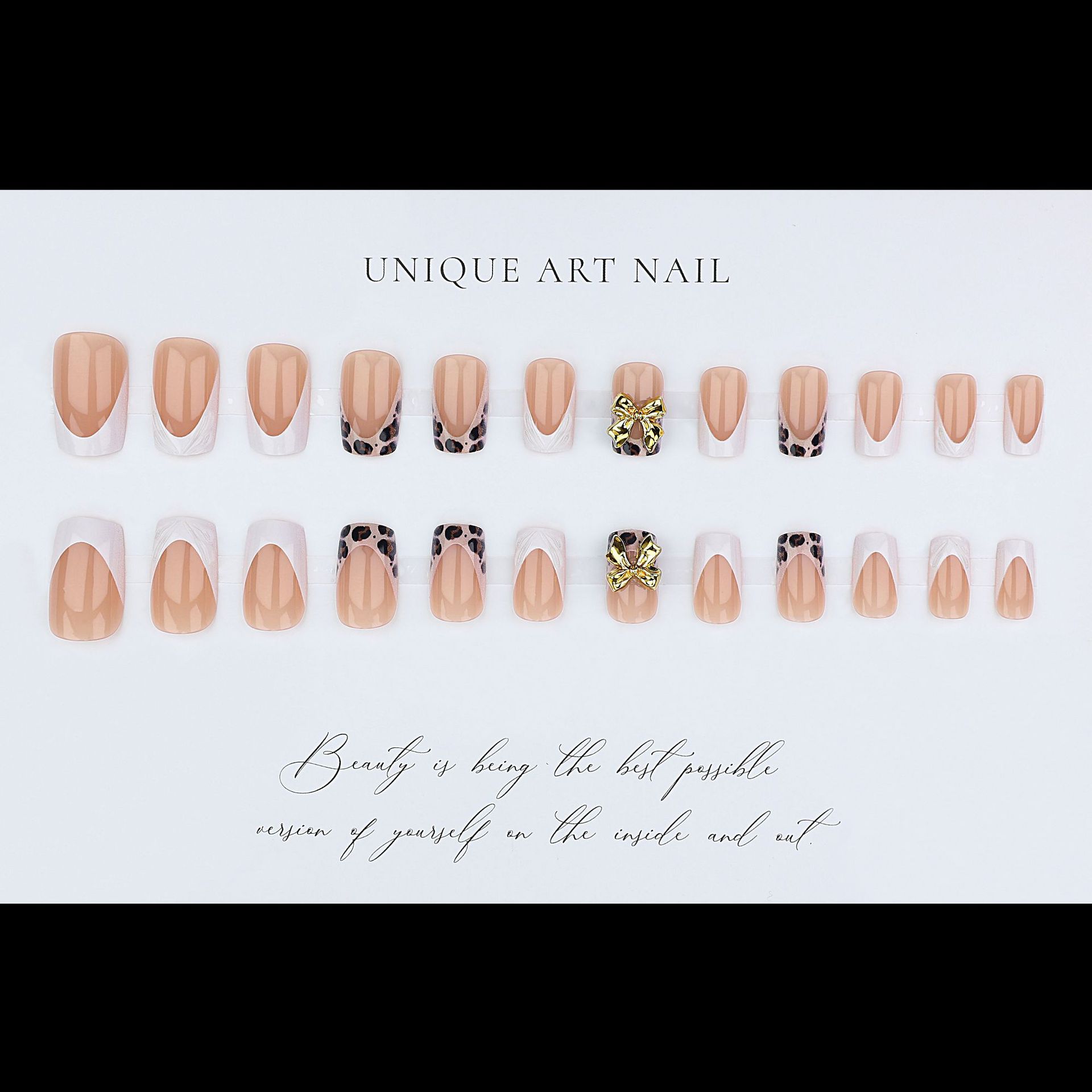 Krótkie kwadratowe sztuczne pa – 3D Printing Nails recenzja i cena